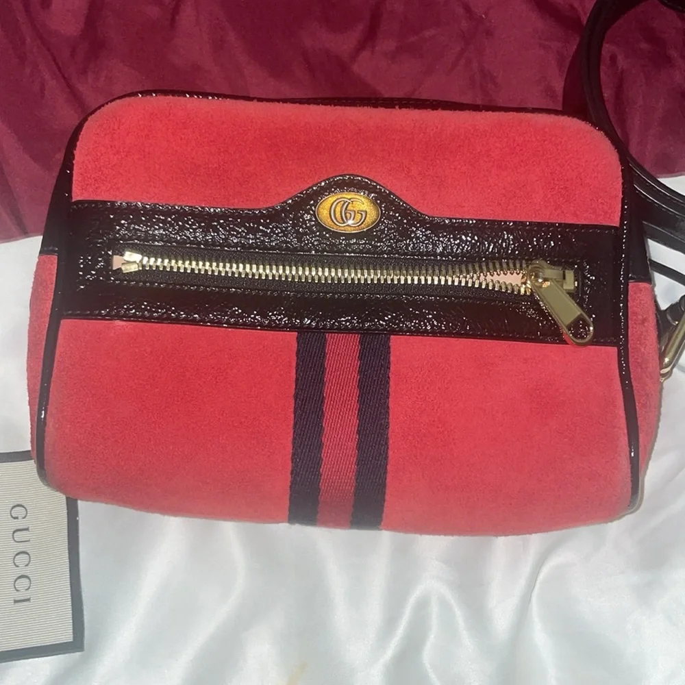 ✨Host Pick✨ Gucci Small Suede Ophidia Belt Bag - Picture 4 of 16